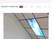 Tablet Screenshot of emmettramstad.com